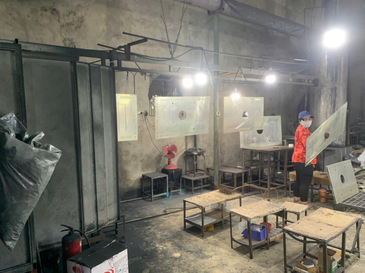 Product on powder coating line.jpg